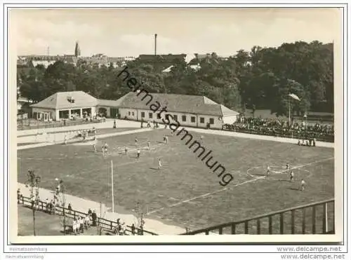 Ostberlin - Lichtenberg - Pionierstadion 1. Mai - Foto-AK Grossformat ca. 1950