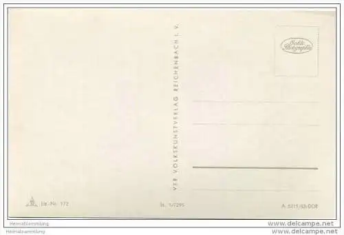 Berlin-Mitte - Jungfernbrücke - Foto-AK 1953