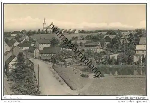 Mohlsdorf bei Greiz - Foto-AK - Gesamtansicht 1961