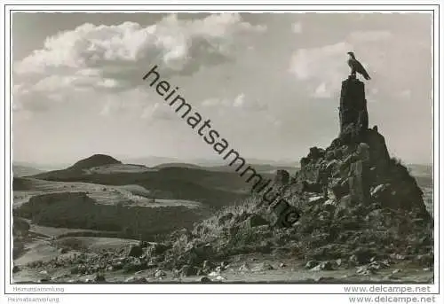 Fliegerdenkmal - Wasserkuppe - Foto-AK