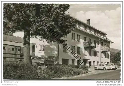 Bernau - Pension Alte Post - Besitzer Georg Niering - Foto-AK