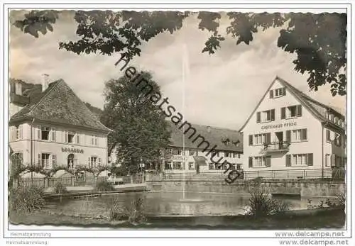 Ottenhöfen - Hotel und Gasthaus Pflug - Foto-AK