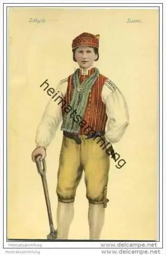 Finnland - Tracht - Säkylä - puku ca. 1910