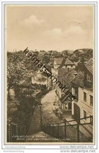 Lauenburg - Elbe - Blick von der Friedrichsbrücke