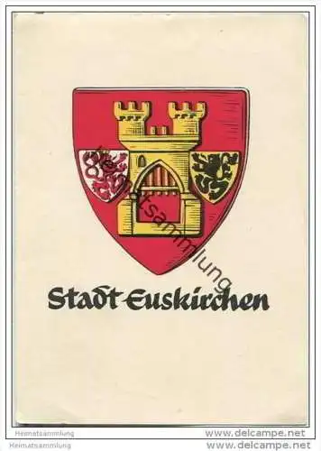 Euskirchen - Wappen - 650 Jahre 1952