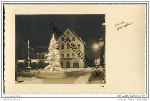 Immenstadt - Stadtsparkasse - Christbaum