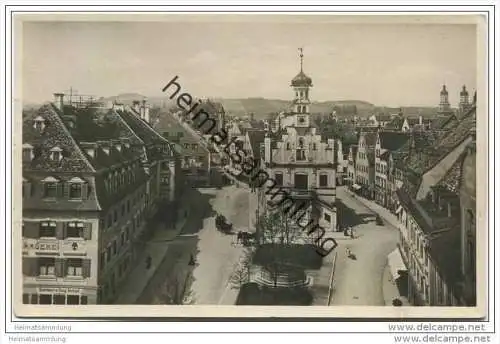 Kempten im Allgäu - Rathausplatz - Foto-AK