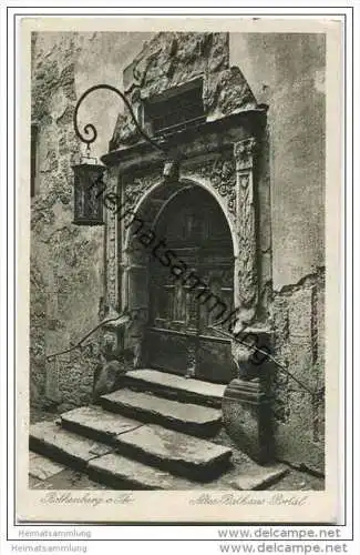 Rothenburg o. d. T. - Altes Rathaus Portal