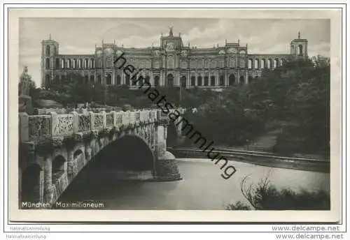 München - Maximilianeum - Foto-AK