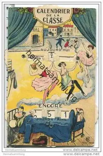 Militär - Calendrier de la classe - mit sechs Drehscheiben