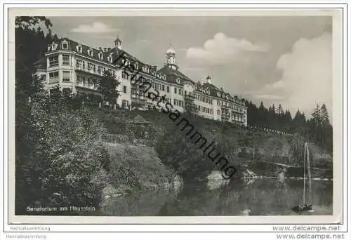 Sanatorium am Hausstein bei Deggendorf - Foto-AK