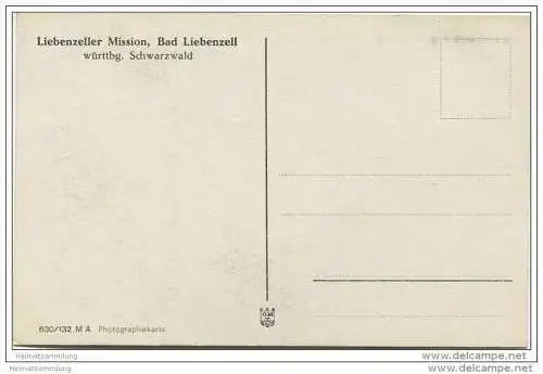 Bad Liebenzell - Liebenzeller Mission - Foto-AK