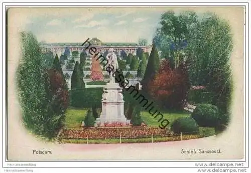 Potsdam - Schloss Sanssouci - Anlagen 30er Jahre