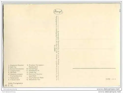 Berlin - Reichssportfeld - Olympia-Stadion - Hansa-Luftbild