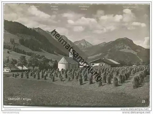 Oberjoch - Foto-AK Grossformat