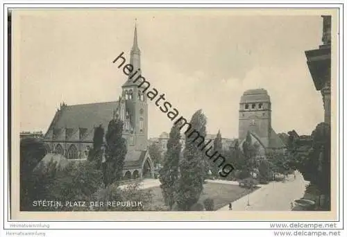 Szczecin - Stettin - Platz der Republik