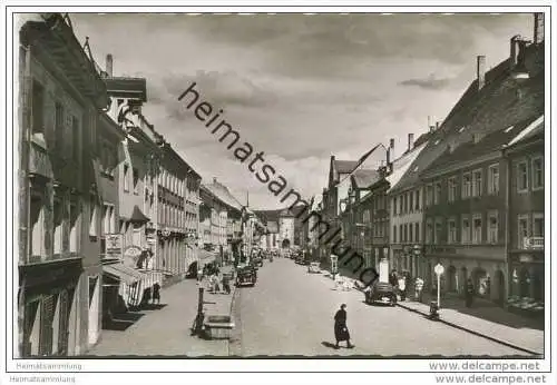 Villingen - Riet- und Bickenstrasse - Foto-AK 50er Jahre