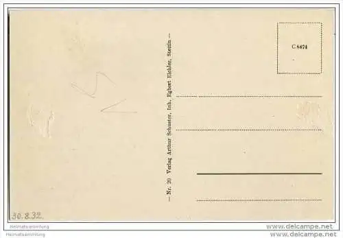 Szczecin - Stettin - Stadttheater - AK 30er Jahre