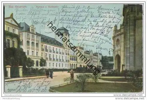 Bad Neuenahr - Kurhaus und Kurtheater - Soldatenkarte