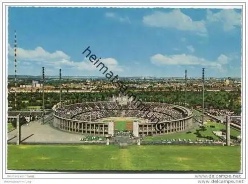 Berlin - Olympiastadion - AK Grossformat