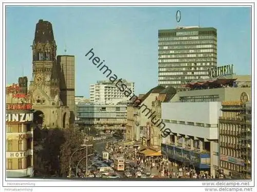 Berlin - Kurfürstendamm - AK Grossformat