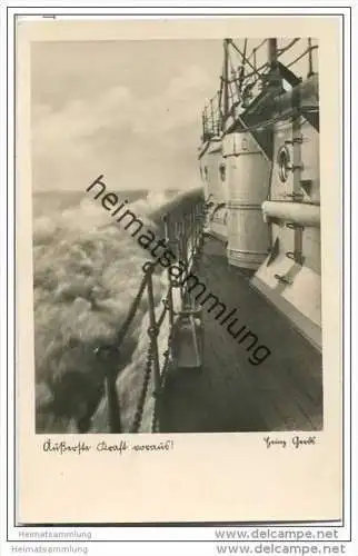 Kriegsmarine - Foto-AK 30er Jahre