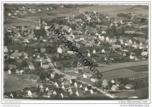Pfeffenhausen - Fliegeraufnahme - Foto-AK