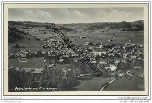 Oberstaufen - Fliegeraufnahme - Luftbild