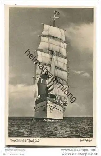 Gorch Fock - Segelschulschiff - Foto-AK 30er Jahre