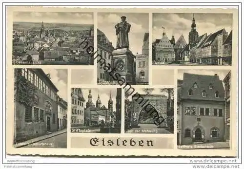 Lutherstadt Eisleben - Foto-AK