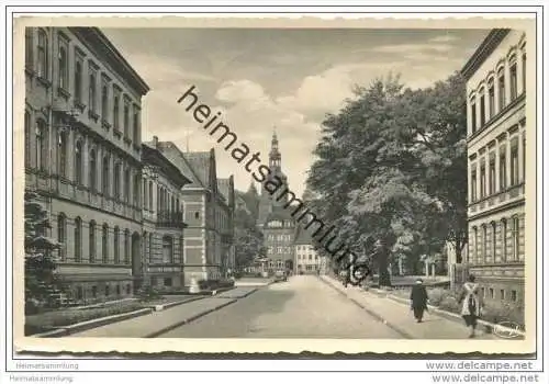Lutherstadt Eisleben - Schlossplatz - Foto-AK