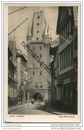 Mainz - Holzturm - Foto-AK