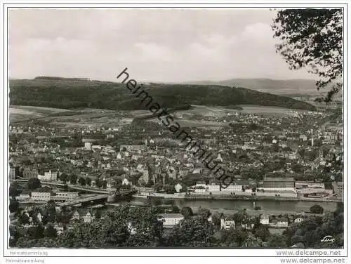 Hameln - Blick auf die Stadt - Foto-AK Grossformat 1959