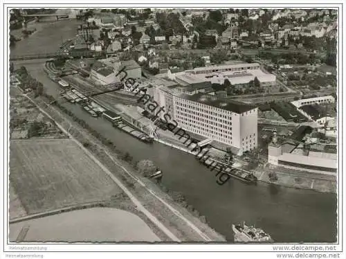 Hameln - Fliegeraufnahme - Luftbild - Foto-AK Grossformat 1959