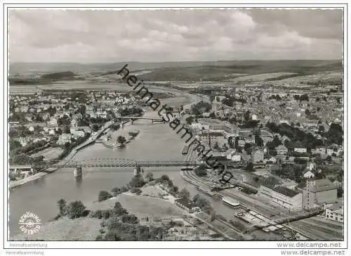 Hameln - Fliegeraufnahme - Luftbild - Foto-AK Grossformat 1959