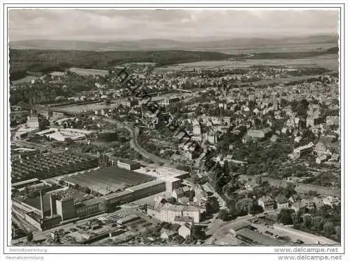 Hameln - Fliegeraufnahme - Luftbild - Foto-AK Grossformat 1959