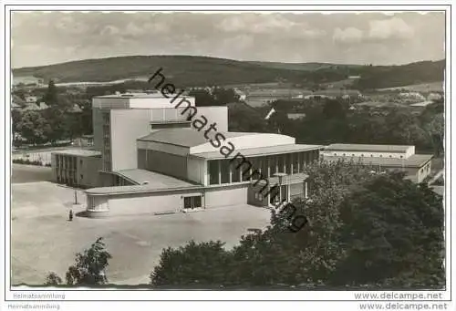 Hameln - Weserberglandhalle - Foto-AK 1959