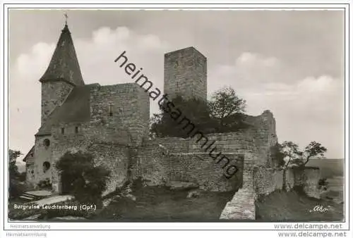 Leuchtenberg - Burgruine - Foto-AK