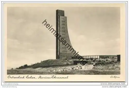 Laboe - Marine-Ehrenmal - Foto-AK