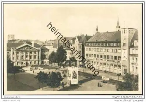 Bautzen - Platz der Roten Armee - Foto-AK