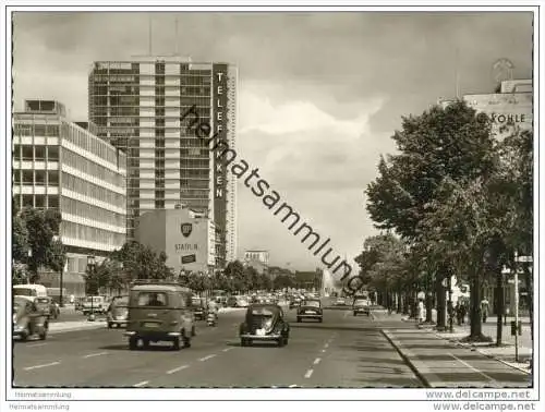 Berlin - Bismarckstrasse - Foto-AK Grossformat