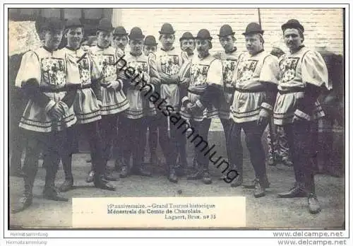 75e Anniversaire - Grand Tournoi historique - Ménestreis du Comte de Charolais