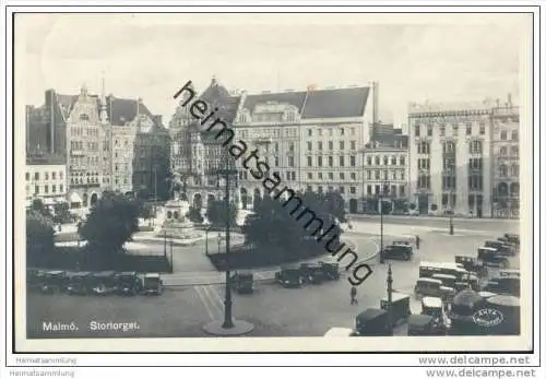 Malmö - Stortorget - Foto-AK