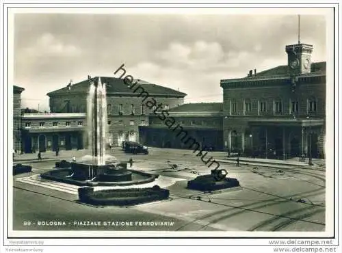 Bologna - Piazzale Stazione Ferroviaria - Vera Fotografia