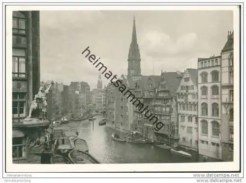 Hamburg - Nikolaiflet - Foto-AK Grossformat