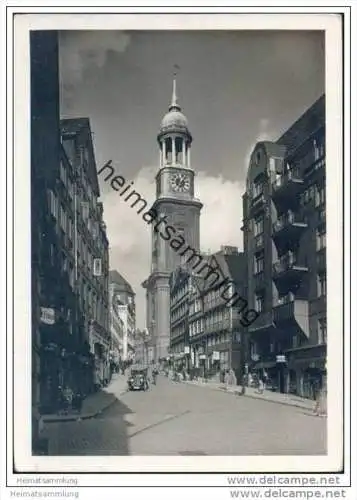 Hamburg - Michaeliskirche - Foto-AK Grossformat