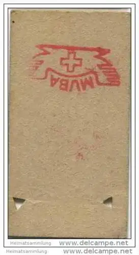 Schweiz - Zurzach - Basel SBB - Fahrkarte 3. Klasse 1955 - Stempel: MUBA