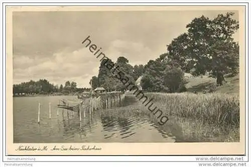 Neukloster - Am See beim Fischerhaus - Foto-AK