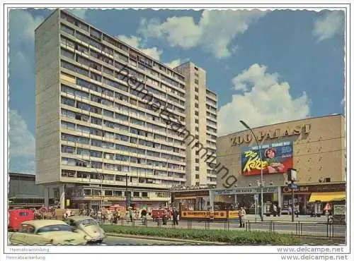 Berlin-Charlottenburg - Hochhaus am Zoo - Zoo-Palast - AK Grossformat 1960