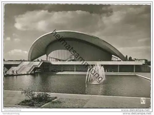 Berlin - Tiergarten - Kongresshalle - Foto-AK Grossformat